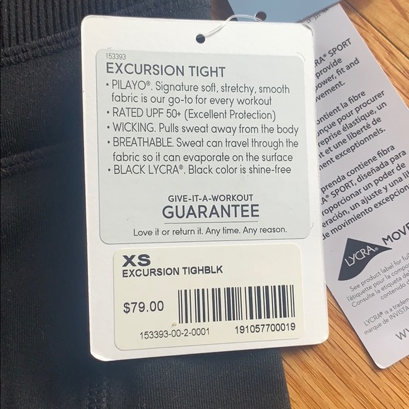 Athleta Excursion Tights - Picture 2 of 3